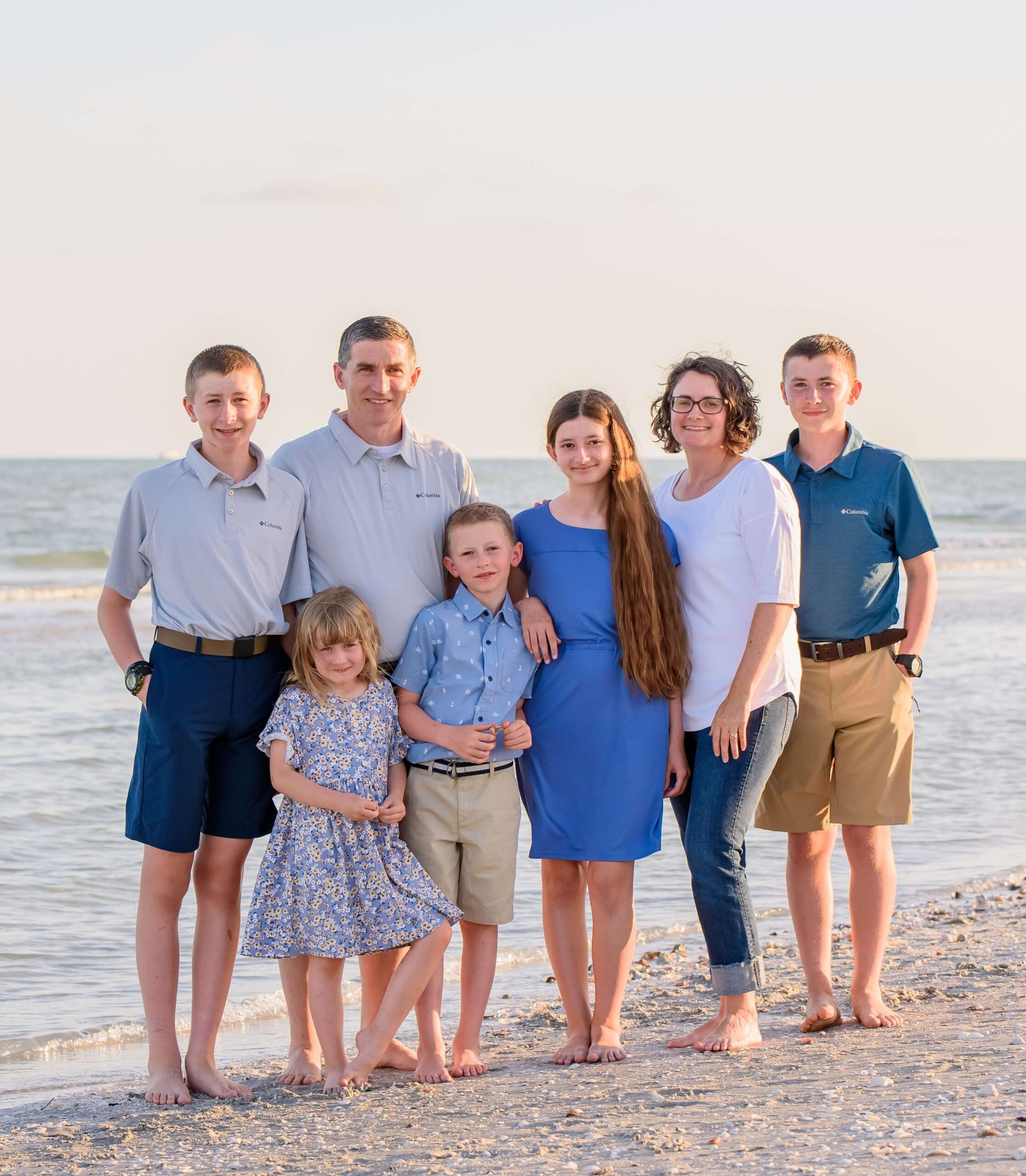 Ryanfamilyphotobeach Photo of founder Ryan with his family on the beach
