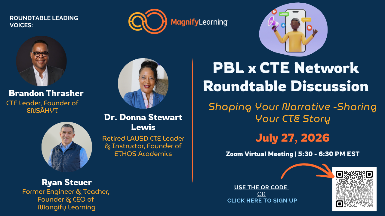 July 27 CTE Roundtable QR Code Graphics July 27 CTE Roundtable QR Code Graphics